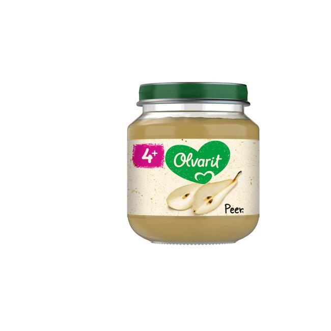 Olvarit Potje Peer 4+ maanden 125 GR