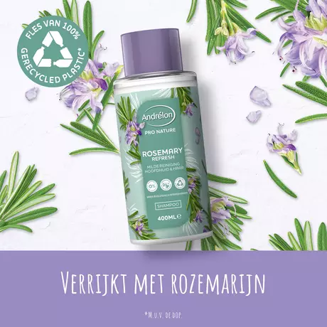 Andrélon Pro Nature Rosemary Refresh Shampoo&nbsp;400 ML