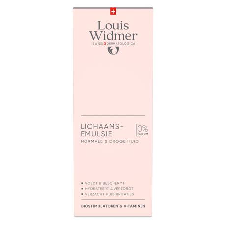 Louis Widmer Bodycare Lichaamsemulsie Zonder Parfum 200 ML