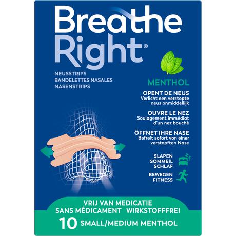 Breathe Right Mentol 10 stuks