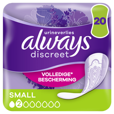 Always Discreet Incontinentieverband Small 20 stuks