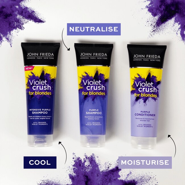 John Frieda Violet Crush Purple Conditioner 250 ML 250 ML Etos