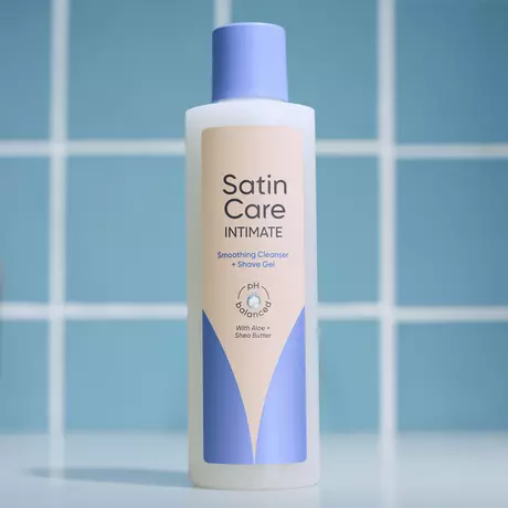 Satin Care Intimate Reiniger & Scheergel Voor Huid en Schaamhaar 190 ML