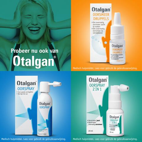 Otalgan Oordruppels bij Oorpijn 12 gram