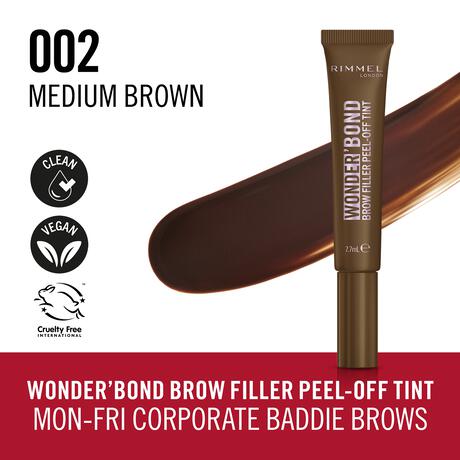Rimmel Wonder'Bond Brow Filler Tint Medium Brown 2