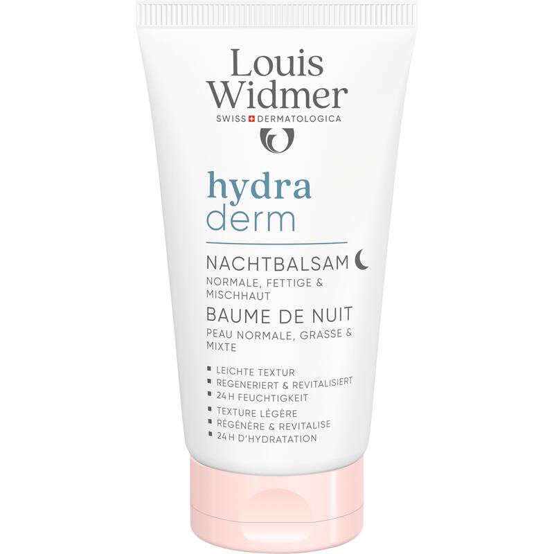 Louis Widmer Hydraderm Nachtbalsem Licht Geparfumeerd 50 ML