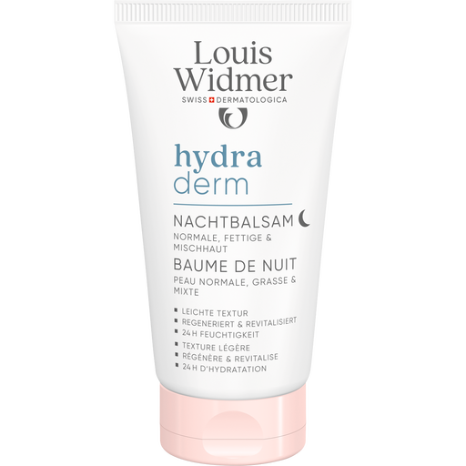 Louis Widmer Hydraderm Nachtbalsem Licht Geparfumeerd 50 ML