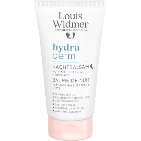 Louis Widmer Hydraderm Nachtbalsem Licht Geparfumeerd 50 ML