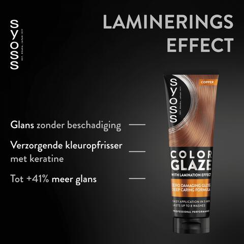 Syoss Color Glaze Koper 130Ml