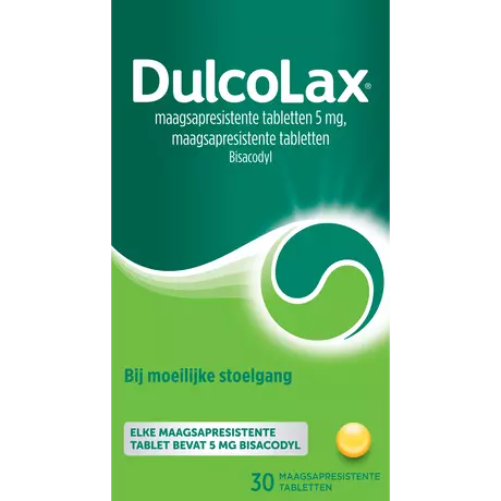 Dulcolax Bisacodyl 5 MG Omhulde Tabletten 30 stuks