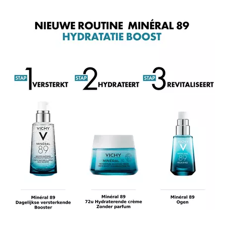 Vichy Minéral 89 Dagcrème Zonder Parfum 50 ML