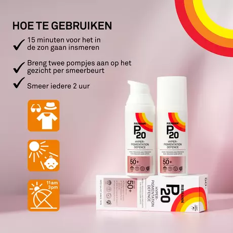 P20 Hyperpigmentation Defence Zonnebrand Gezicht SPF 50+ 50 ML
