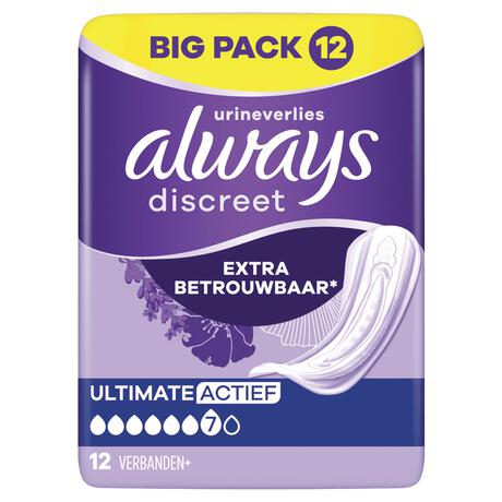 Always Discreet Incontinentieverband Ultimate Active