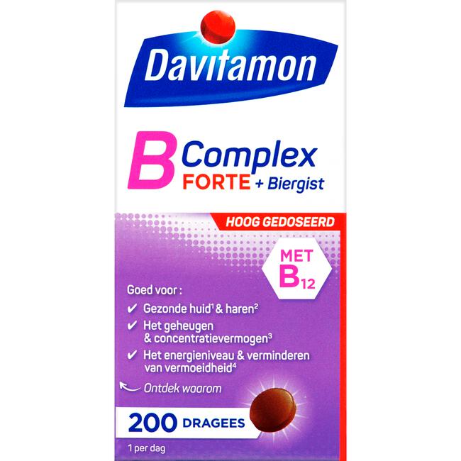 Davitamon Vitamine B-complex forte + Biergist