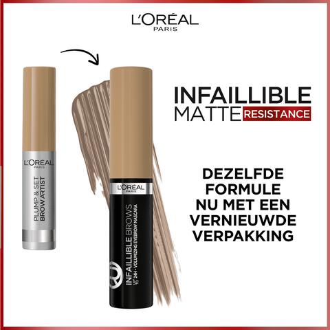 L'Oreal Paris Infaillible Brow Mascara 5.0 Light Brunette
