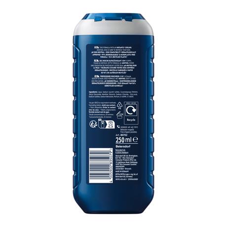 NIVEA MEN Cool Kick 3-in-1 Douchegel 250 ML