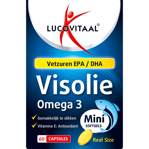 Lucovitaal Visolie Omega 3 Capsules 60 stuks
