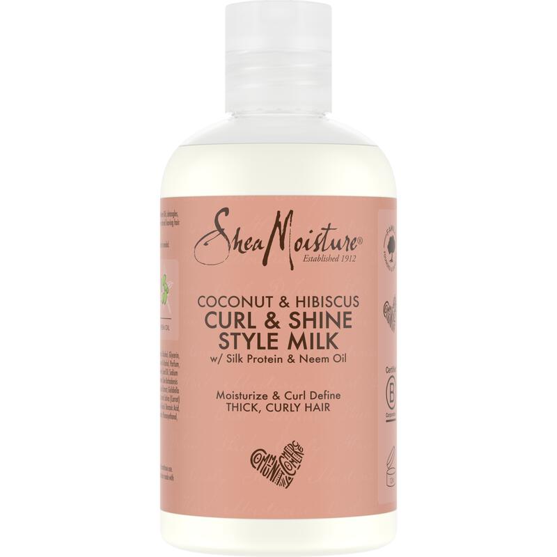 Shea Moisture Coconut Hibiscus Curl & Shine Style Milk 237 Ml