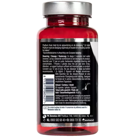 Lucovitaal Psyllium Husk Vezels Capsules 60 stuks