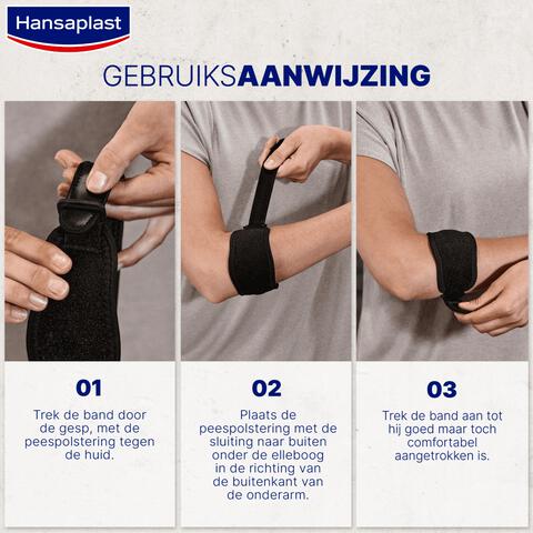 Hansaplast Protective Tenniselleboogbandage Verstelbaar