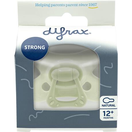 Difrax Fopspeen Naturel Lime Emerald 12 Maanden&nbsp;