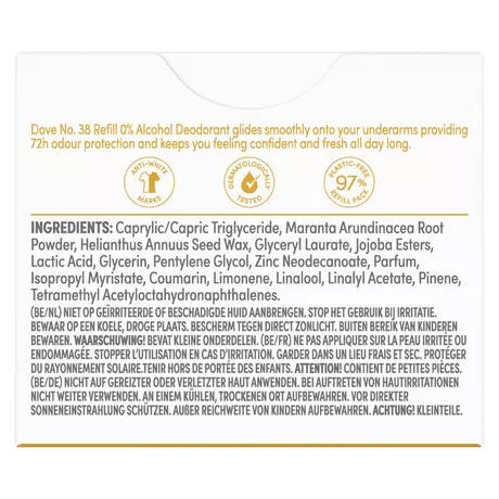 Dove Caramel Deodorant Refill 35 ML
