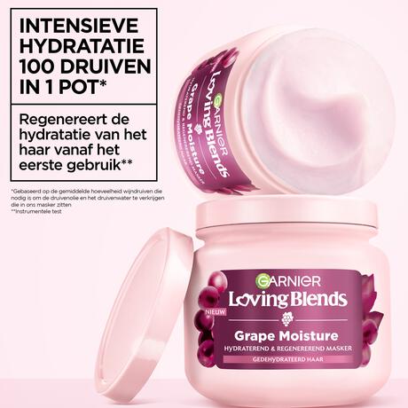 Garnier Loving Blends Grape Moisture Masker 340 ML