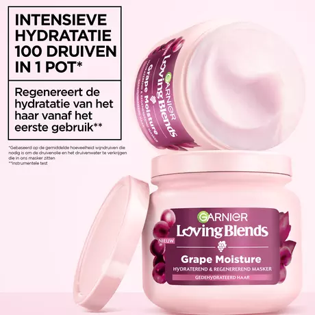 Garnier Loving Blends Grape Moisture Masker 340 ML
