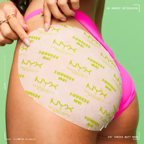 NYX Professional Makeup Fat Cheeks Butt Sheet Mask 1 Stuk