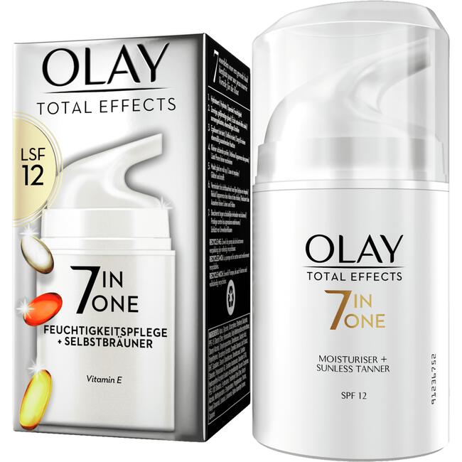 Olay Total Effects Dagcrème & Zelfbruiner SPF12 50 ML