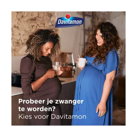 Davitamon Foliumzuur met Vitamine D3 Zwanger 30 stuks