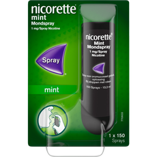 Nicorette® Mondspray – bij stoppen met roken – 13,2 ml, 1 mg nicotinez