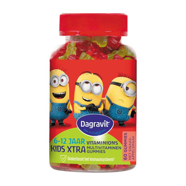Dagravit Kids-Xtra Vitaminions 6-12 jaar 60 gummies
