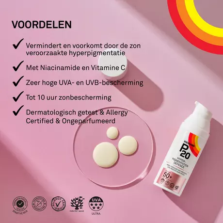 P20 Hyperpigmentation Defence Zonnebrand Gezicht SPF 50+ 50 ML