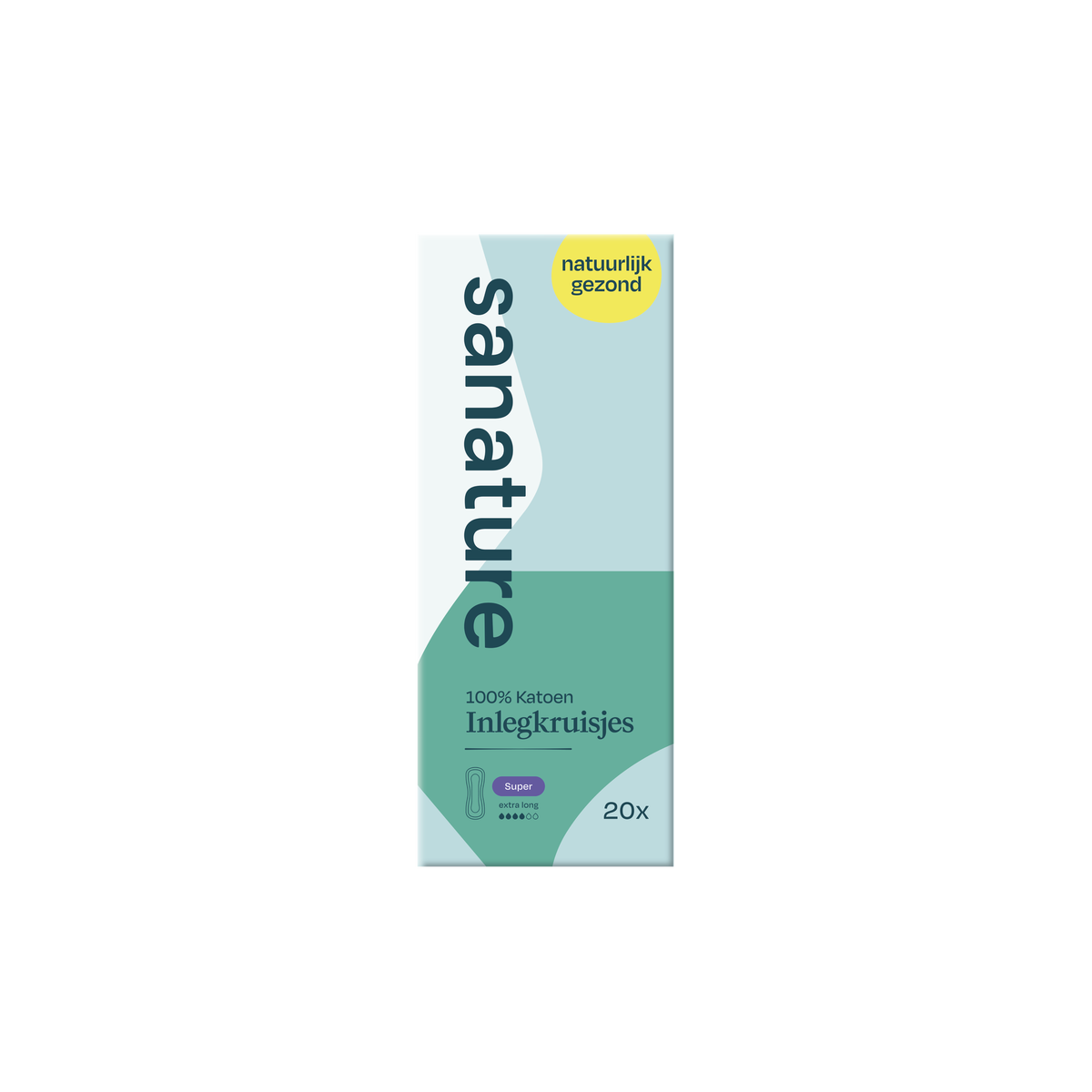 Sanature Inlegkruisjes Super Bio - 20 stuks
