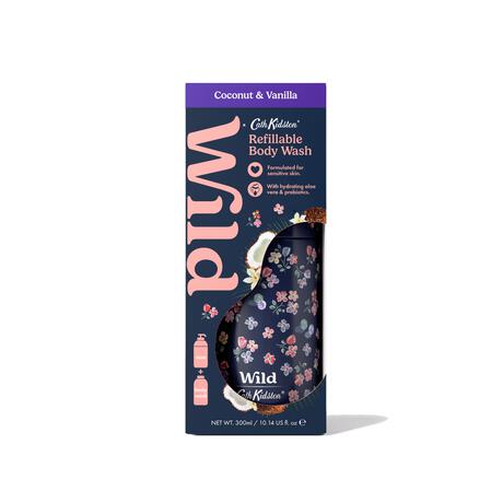 Wild M Ditsy, Coco & Vanilla Body Wash Starterpack 300 ML