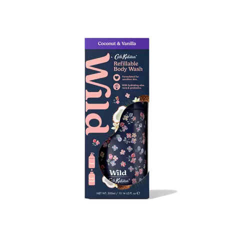 Wild M Ditsy, Coco & Vanilla Body Wash Starterpack 300 ML
