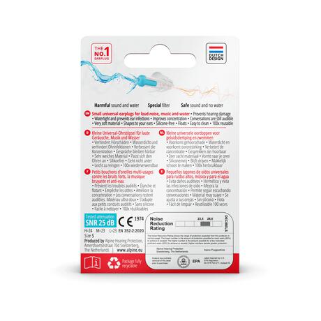 Alpine Pluggies Kids Herbruikbare Oordoppen Voor Kinderen 1 paar