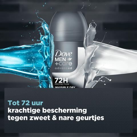 Dove Men+Care Advanced Invisible Dry Anti-Transpirant Deodorant Roller 50 ML