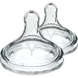 Dr. Brown’s Flesspeen Y-Cut 9+ Maanden Brede Halsfles 2 stuks