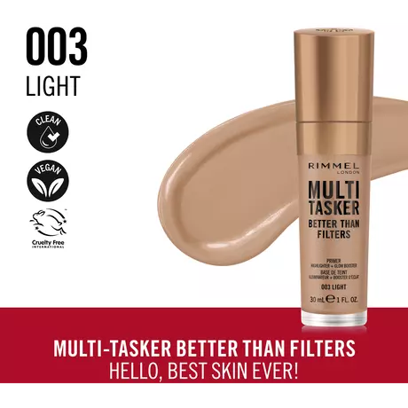 Rimmel London Multi-Tasker Better Than Filters Primer 003 Light