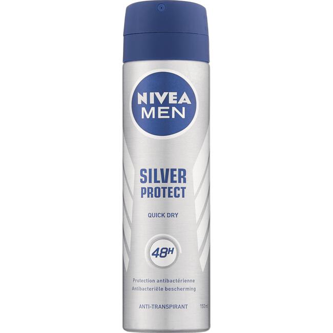 NIVEA MEN Silver Protect Dynamic Power Deodorant Spray 150 ML