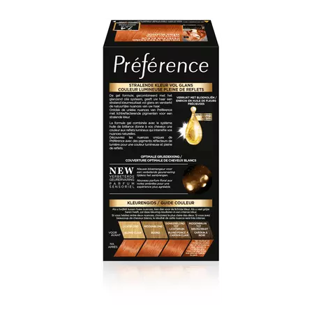 L'Oréal Paris Préférence Permanente Haarkleuring 7.4 Mango