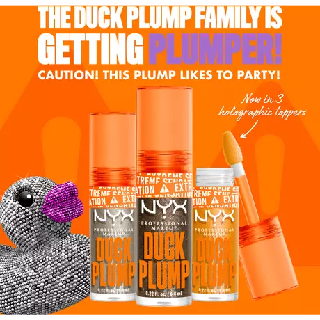 NYX Professional Makeup Duck Plump Lipgloss - Oranje - Flippin' Slime