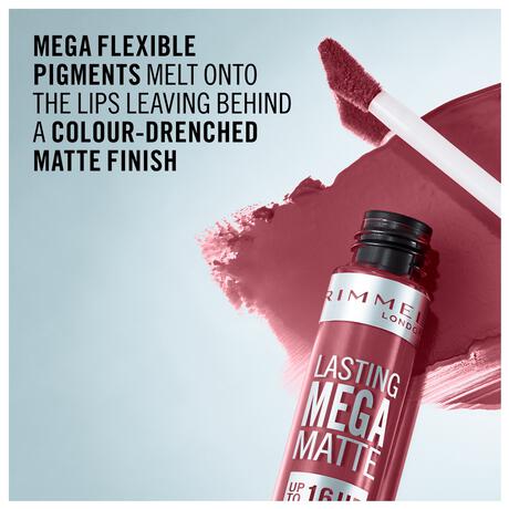 Rimmel London Lasting Mega Matte Liquid Lipstick 900 Ravishing Rose