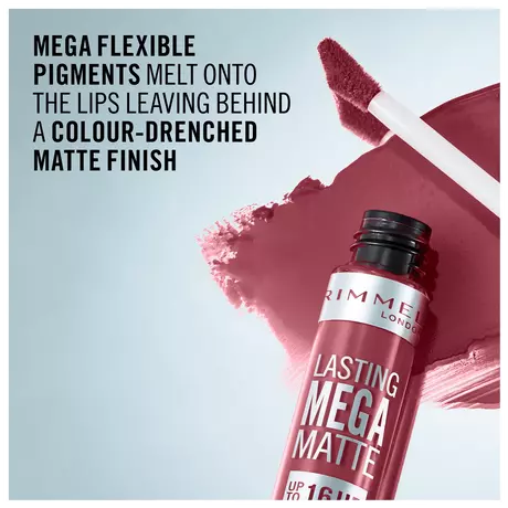 Rimmel London Lasting Mega Matte Liquid Lipstick 900 Ravishing Rose