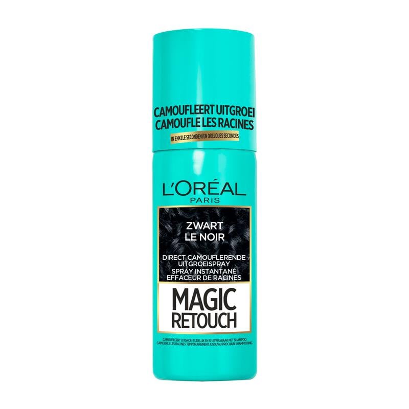 L'Oréal Paris Magic Retouch Camouflerende Uitgroeispray1 Zwart 75 ML