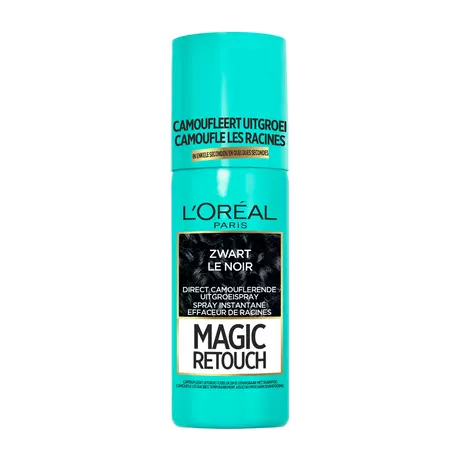 L'Oréal Paris Magic Retouch Camouflerende Uitgroeispray1 Zwart 75 ML