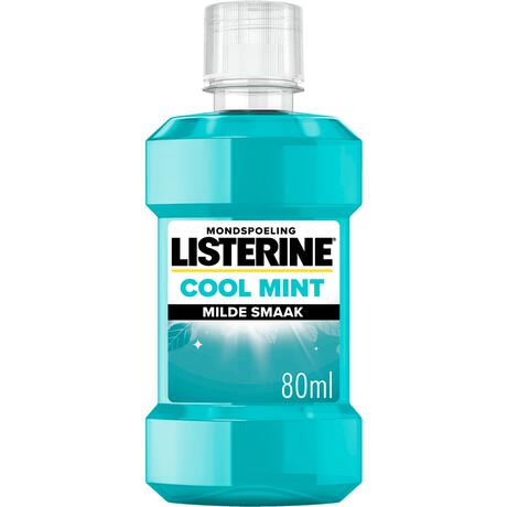 Listerine Mondwater Cool Mint Milde Smaak 80 ML