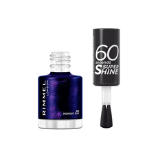 Rimmel 60 Sec Nail Polish Midnight Rush 563 8 ML